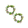 Świece 2PCS Ozdoba wielkanocne Ozdoba Wreństwa Party Wedding Weddant Wall