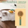 Combs Pet Cat Comb Hond Heren Haarverwijdering Zelfreactie vlooienkam voor katten hond verzorging kammen schone borstel kattenhaar removerborstel borstel huisdierbenodigdheden