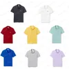 T-shirt concepteur de luxe de haute qualité Polo Polo High Street broderie Crocodile Printing Clothing Mens Brand Lacos Polo