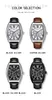 Wristwatches Sanda 7055 Large Digital Dial Watch Bucket Shaped Quartz Fashion Trend Waterproof