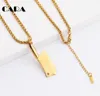 2021 New arrival 4 colors creative kitchen knife charm necklace stainless steel unique style men pendant necklace CAGF02129991925