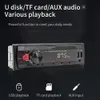 New One Radio Stereo FM Aux Input Receiver SD 1 Din 12V Car MP3 USB Multimedia Autoradio Player