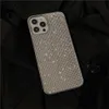 Case di telefonia cellulare Luxury Glitter Rhinestones Telefono per iPhone 15 14 11 12 13 Pro Max Mini XS XR X 7 8 Plus Shniy Diamond Silicone Cover D240424