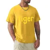 Men's Tank Tops Tiger Black T-Shirt Boys Animal Print Shirt Plus Size Heavyweight T Shirts For Men Pack