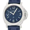 Panerais ZF Factory Mouvement automatique Luminor Blu Pam01085 Deuxième ceinture en caoutchouc # CS245