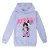 Zet Aphmau schattige meiden kleding katoen baby kinderen herfst lange mouw hap met tirie tienerjongens dunne sweatshirt mode podders tees