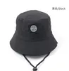 Designer unissex Protetor solar Chapéus de balde seco rápido Classic Compass Basin Hat Women Women Putrinho Versátil Capinho de Balde de Polícia Versátil