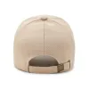 Softball Prosta litera C Haftowana czapka baseballowa dla mężczyzn kobiety Solidny kolor regulowany słone