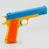 Giocattoli pistola m1911 soft bullet giocattolo giocattolo pistola pistola pistola dardo blaster sparare giocattolo pistola finta per bambini regali di compleanno per ragazzi giochi all'aperto2404