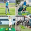 Aids Golf Training Mat for Swing Detection Batting Ball Trace Directional Detection Mat Swing Path Pads Swing Practice Pads