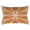 枕30x50cmオレンジ幾何学枕カバーホームソファソファ椅子のリビングルームの装飾用
