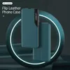 Cas de téléphone portable Fenêtre Magnétique Flip Téléphone pour Mi Redmi Note 13 Pro Plus 5G Book Livre Holder Anti-Fall Cover Funda Shell Coque 240423