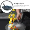 PANS INDRICTION CUIEUR WOK NON Stick Fry Fry Panche Griddle Accessoires Iron pour poêle à gaz