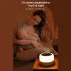 Blazers wit geluid hine baby soëer met 12 rustgevende geluiden 7 verlichtingskleuren timer voor babystudenten volwassenen slaapmeditatie