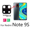 Kabels 1set achterkant achteraan camera lens glazen deksel vervanging voor xiaomi redmi noot 8 9 Pro 9s 10 Redmi K20 K30 Pro Mi 9 SE 9T 10