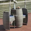 Camp Furniture ProQgf 1 Set Rattan Chair And Table Combination Relax Place