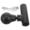 Mini Fascia Gun Small Handheld Massager Corps électrique Muscle simple outil de ménage Ménage Machage Neck 240422