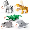 Blöcke 26pcs/Set große Figur Tiere Block Farm Serie große Bausteine Tiere Serie Toys for Childrens Kids Party Geschenk