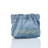 Bolsas de cosméticos Bolsa de batom para mulheres Viagem Maquiagem de veludo bordado mini higienetril organizador de bolsas de armazenamento