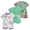 Une piezas 2023 Baby Boys Mompers Summer Baby Girl Clothing Kids Clothing de manga corta 100% Algodón recién nacido Jumpsuits 024m