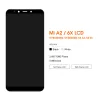 Écrans 5,99 "Affichage d'origine pour les pièces de réparation de la réparation de numériseur d'écran tactile Xiaomi MI A2