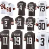 Jersey piłkarski Jerry Jeudy Jim Nick Chubb Bernie Kosar Deshaun Watson Myles Garrett Joe Thomas Elijah Moore Amari Cooper David Njoku Denzel Ward