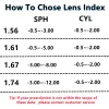 Filter 1.56 1.61 1.67 Anti Blue Ray och Photochromic Glasses Lens Optical Recept Lens Computer Reading Lens Myopia and Hyperopia