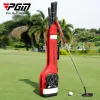 Väskor PGM Portable Golf Halfcut Bag Waterproof Microfiber Leather Can Hold 5 Clubs Golf Gun Bag Lightweight Club Bag Qiab025