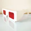 Filters 20st Secret Decoder Glasses Redred/Greengreen/Blueblue Filter Lens White Foldbara Frame 3D Glasses For Sweepstakes