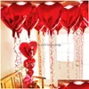 W kształcie serca impreza calowa 18 dekoracja aluminiowa folia balony walentynki dzień 50 szt. KOLORF MIŁOŚĆ DROP DOBRY DOMOWA DOMOWA SPLITEK DHOZC