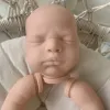 Lalki 21 cali Reborn Doll Kit Everlee Noworodka śpiące dziecko realilko dotyk miękkie niedokończone części lalki