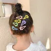 Akcesoria do włosów 1 Zestaw dzieci urocze kolory geometria kropka gwiazda motyla ornament fryzury