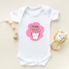 One-Pieces I Got My First Tooth Print Short Sleeve Baby Romper Infant Newborn Bodysuits Cotton Boys Girls Jumpsuit Outfits Onesies Clothes