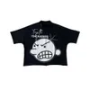Y2K Streetwear Men Women Clothing Cartoon Kid Grafische afdruk Korte mouw Haruku Hip Hop Trendy Nieuw oversized T -shirt