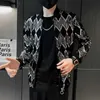 Giacche da uomo Y2K Spring Nuova giacca da bomber con paillettes maschile Flash Flash Flash Flash Coat sottile Hip Hop Hop Street Street Abbigliamento Coat Techweartl2404