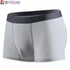 Underpants Men Boxer Shorts Sexy Underwear Ice Silk Male Panties Plus Size Cueca Masculina Hombre Slips Man Penis Pouch Silky