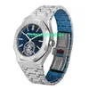 AP Luxury Watches Automatic Orologio da uomo Audemar Pigue Royal Oak Watch 41mm Blue Indice Hour Mark Dial FNSV