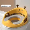 Skjortor Cartoon Potty Training Seat For Kids Boys Girls Toddlers Toalettstol för baby med kuddehandtag och ryggtoaletttränare