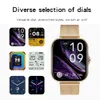 2024 NOUVEAU SPORT complet Smart Watch Men Femmes Salle du fitness cardiaque Tracker Bluetooth Call Smartwatch Wristwatch Factory Outlet