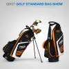 Tassen PGM Golfzak Licht 14 Golfclubs Waterdicht Nylon Materiaal Ultralicht frame Portable golfsporten Draagtas Bracket Gun Golfzakken