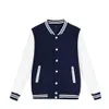 Jackets masculinos personalizados de primavera y otoño para hombre Jackets de béisbol de béisbol pareja béisbol academia campus regular hanfu rosa topl2404