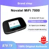 Routers ontgrendeld Novatel Mifi 7000 4G WiFi Router Portable Modem Mini Outdoor 150Mbps Hotspot Pocket Mifi Sim Card Slot Repeater 4400MAH 4400MAH