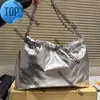 Sac en cuir top classique Femmes Chauels portefeuille Hands Sac à main de grande capacité