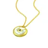 Designer Trend Främjande av Erqing Carter Amulet Natural Stone Necklace Shell Agate Gift for Friends