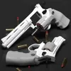 Gunspeelgoed Continu Fireing ZP5 357 Revolver Launcher Pistol Soft Dart Bullet Toy Gun CS Outdoor Game Weapon For Kids Adultl2404