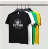 T-shirt de grife de luxo de luxo Camiseta casual masculina e feminina Marca de camiseta