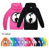 Tees Bebek Bebek Kapşonlu Tişört Siren Kafası 3D Hoodies Scp Oyunu Moda Sweatshirt Teen Girl Hoodie Pullover Harajuku Kids Autumu Giysileri