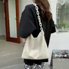 Shoulder Bags Chain Candy Color Design Small Soft PU Leather Bucket Crossbody For Women 2024 Trend Lady Handbags