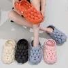 Sandaler SheValues ​​Women Clogs tofflor Söta bubbla Boll Sandaler Summer inomhus Massage EVA Slides Outdoor Stängt tå Fashion Beach Shoes 240423