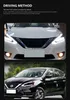 LED Daytime Running Head Lamp for Nissan Sylphy 2016-2019 Sentra Turn Signal High Beam Light Projector Lens